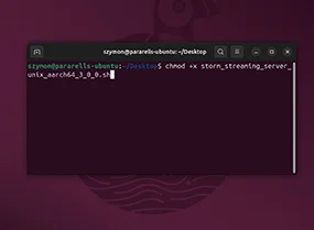 Use the chmod command to grant execute permissions