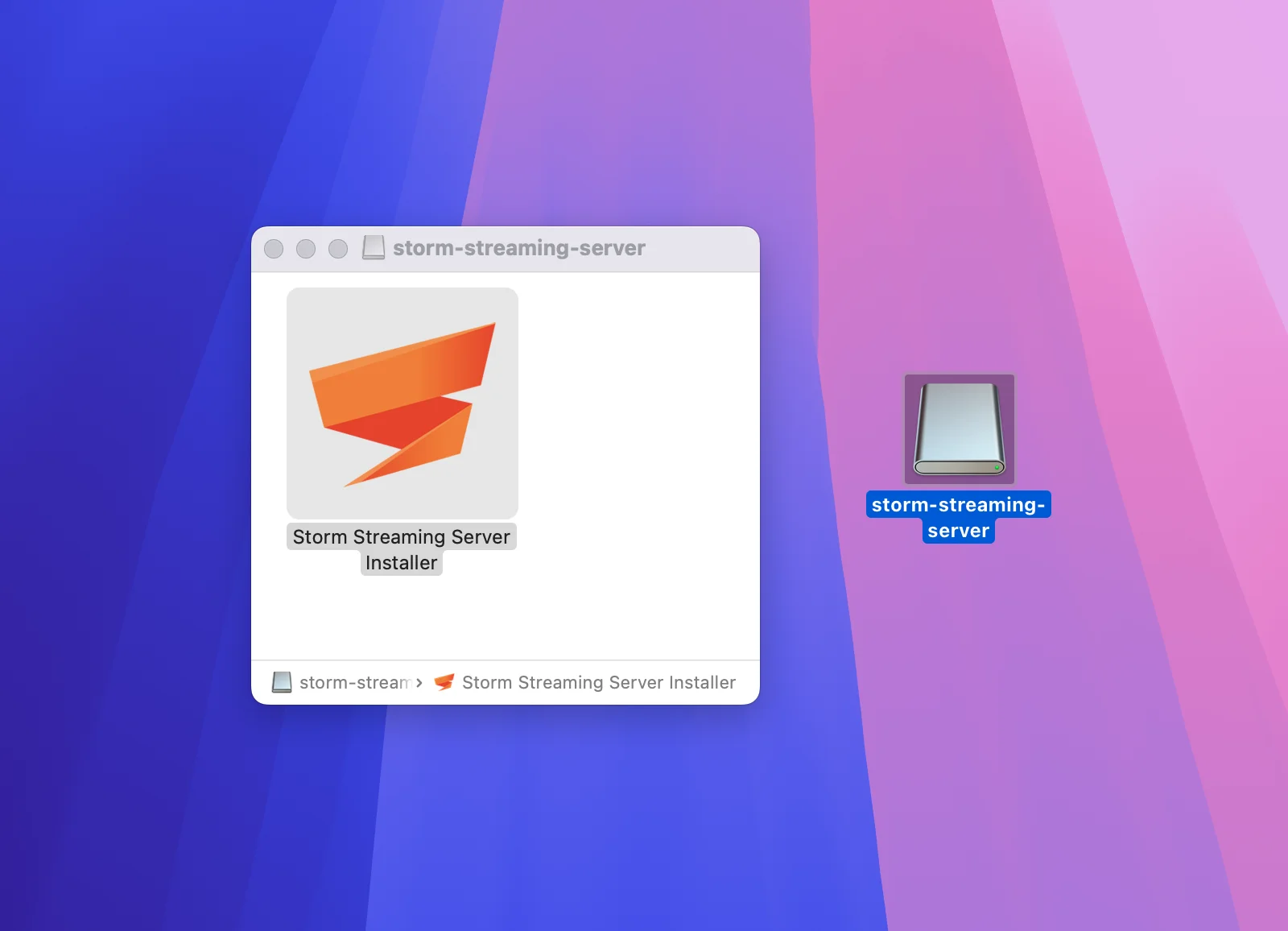 Storm Streaming Server Installer