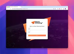 Storm Streaming Server Installer