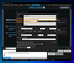Enter Name, RTMP URL and Stream Key.